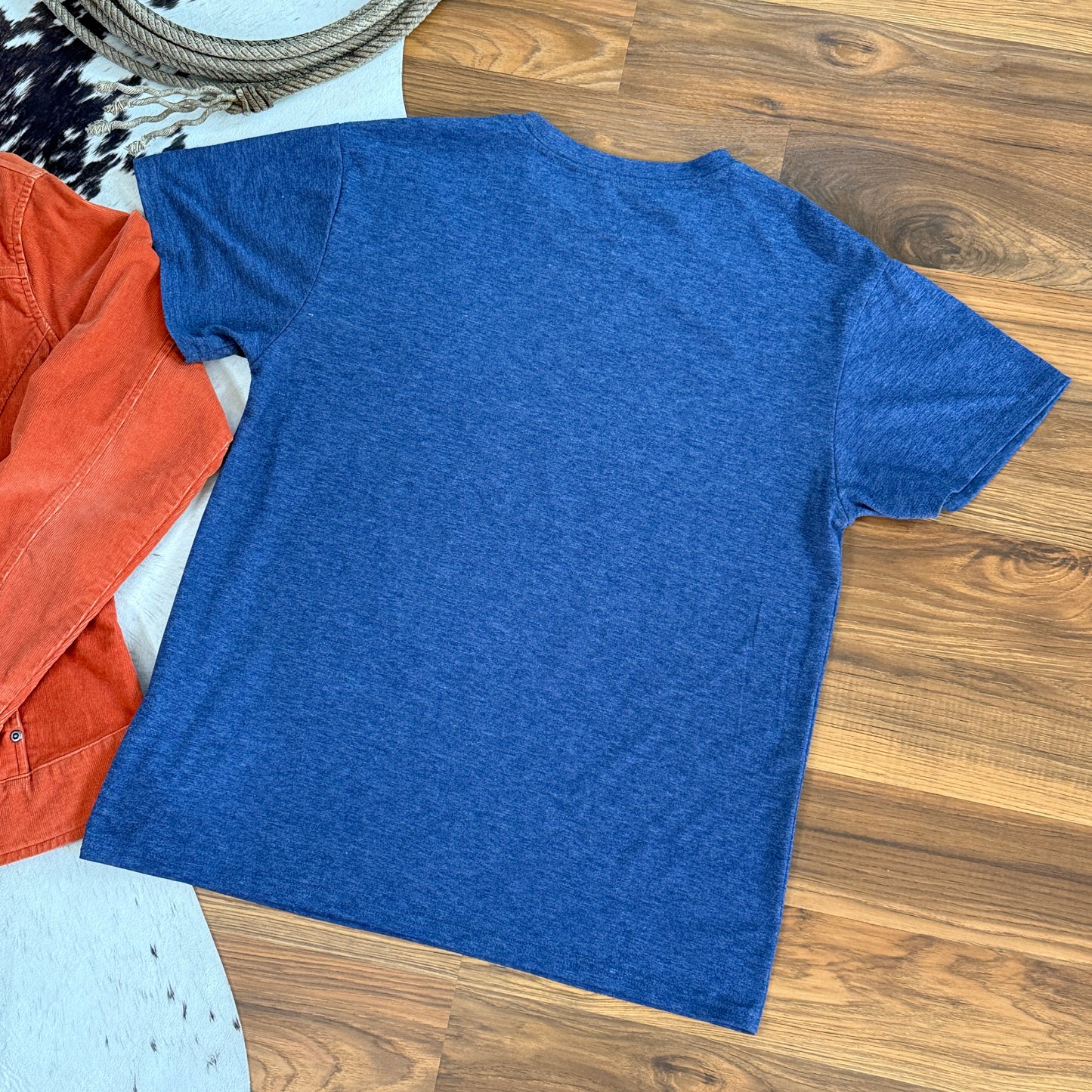 Cowboy Take Me Away Short Sleeve Western Graphic Tee Shirt (Medium)