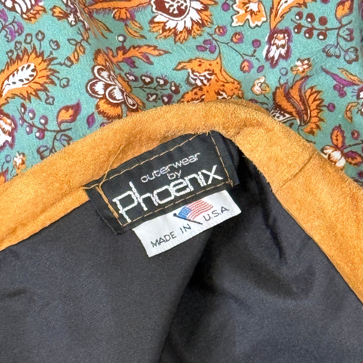 Vintage Outerwear by Phoenix Genuine Suede Fringe Pencil Skirt (3/4)