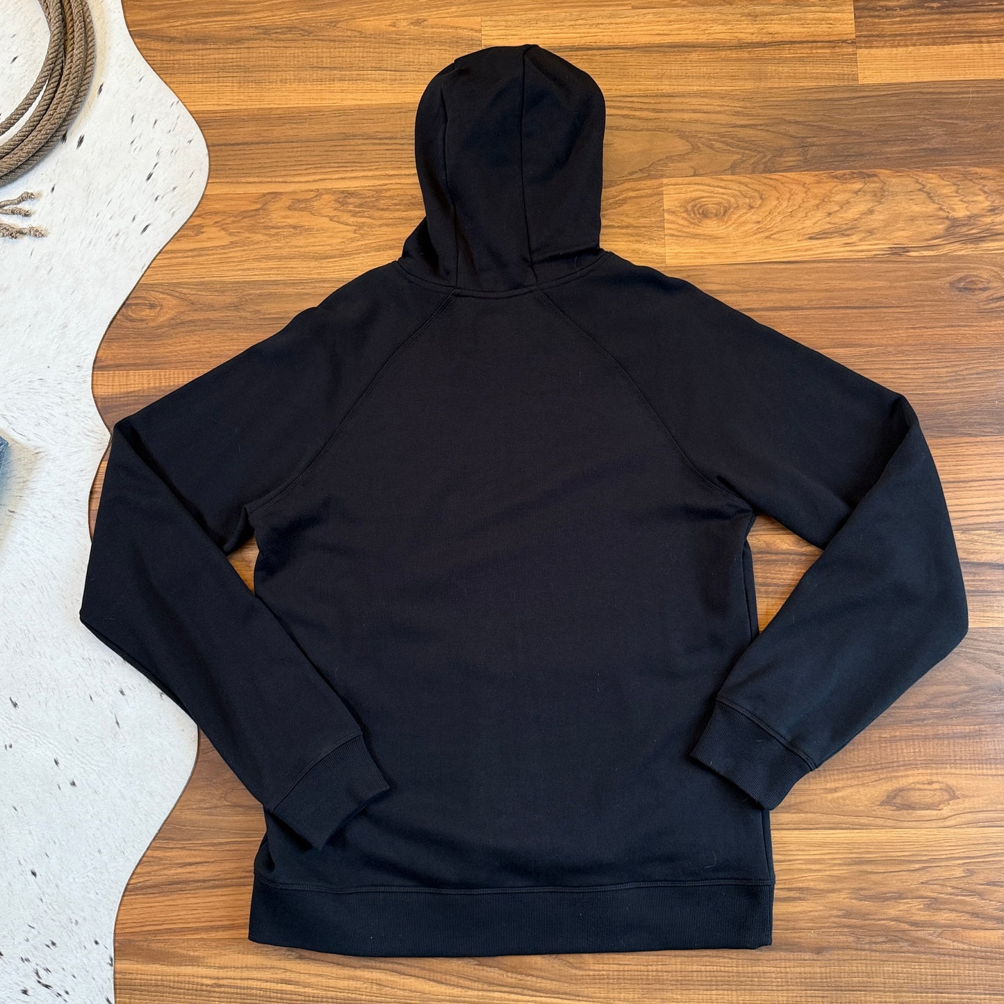 NEW Rock & Roll Denim Radiator Ranch Hoodie – Black (L)