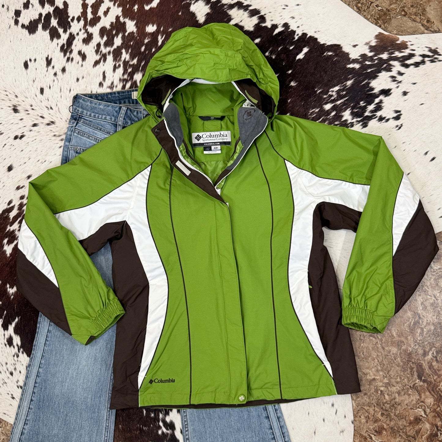 Columbia Interchange Waterproof Shell Ski Winter Jacket (Medium)