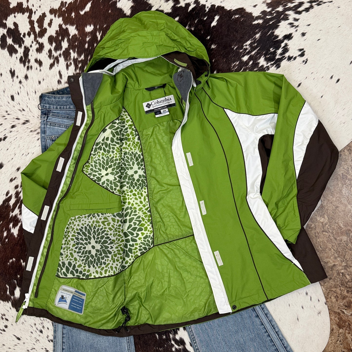 Columbia Interchange Waterproof Shell Ski Winter Jacket (Medium)