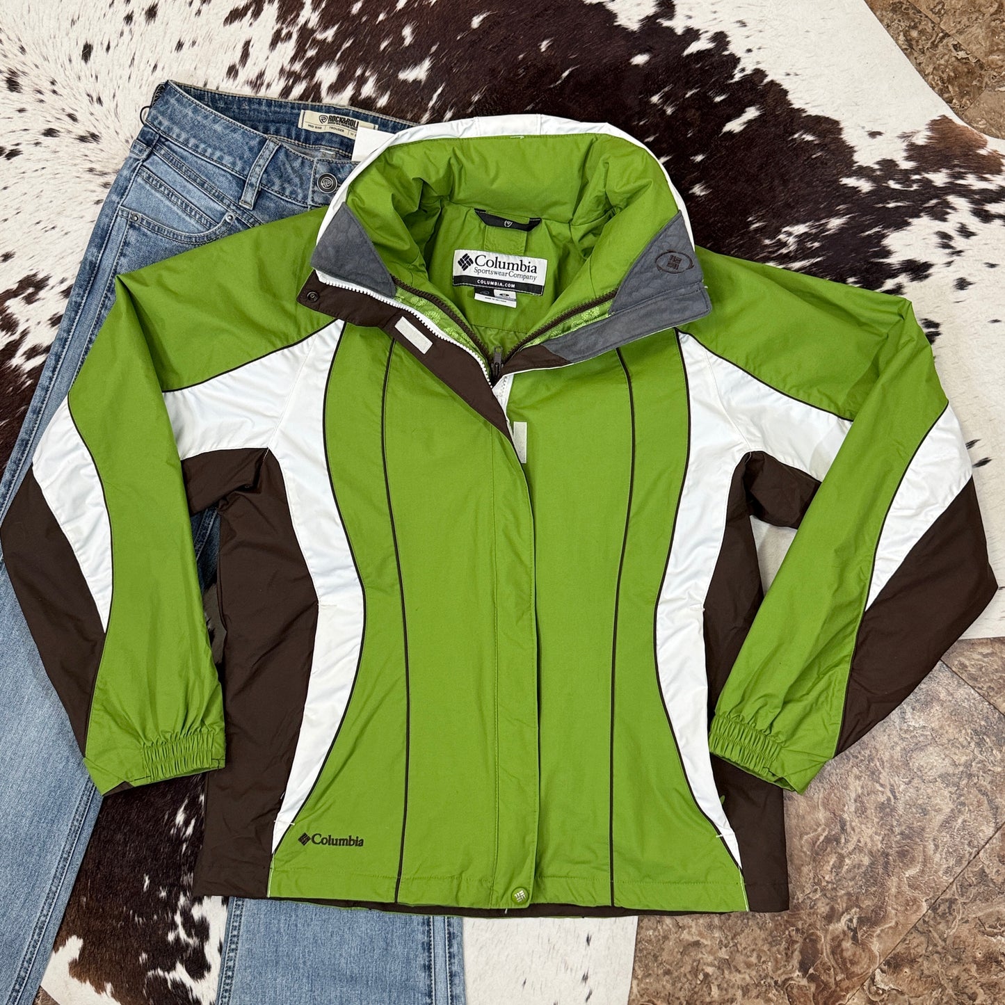 Columbia Interchange Waterproof Shell Ski Winter Jacket (Medium)